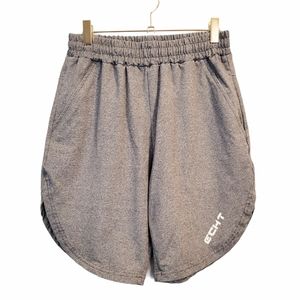 ECHT | Elastic Waist Athletic Gym Shorts Gray